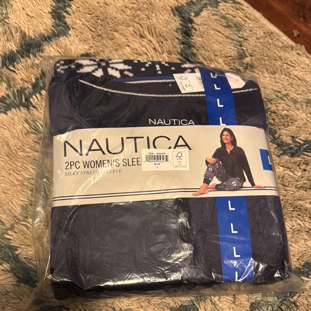 Nautica Women's Navy Sleepwear Set